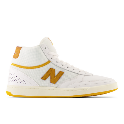 New Balance Numeric Men's 440 High White Yellow Shoes