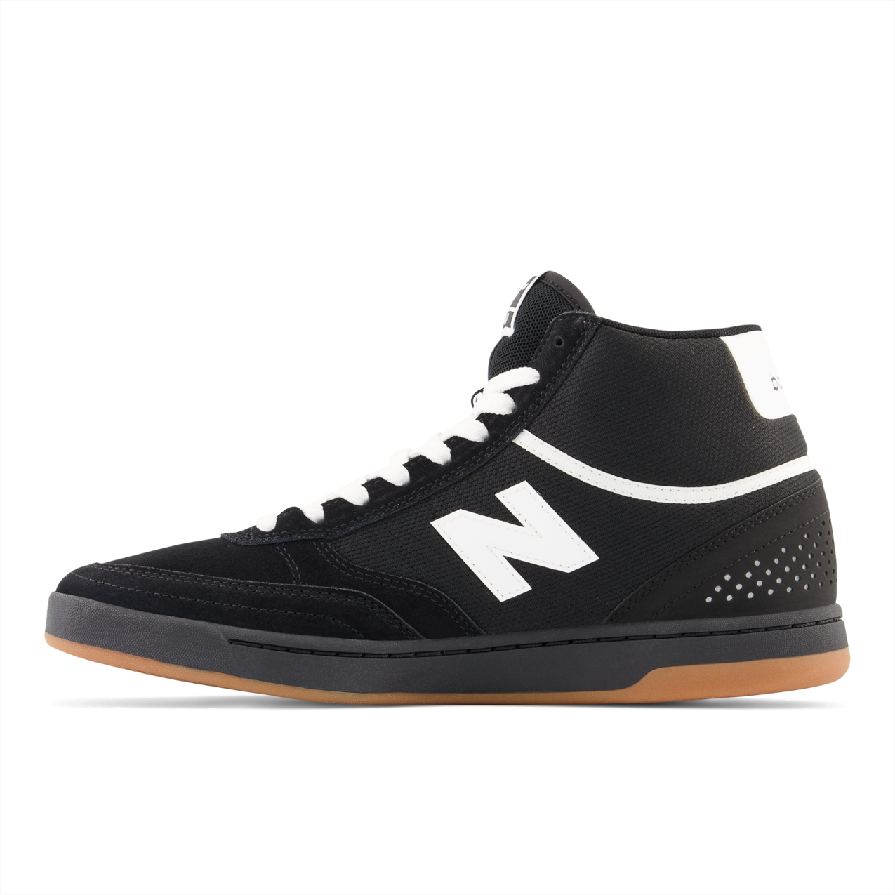 New Balance Numeric Men's 440 High Black White Shoes