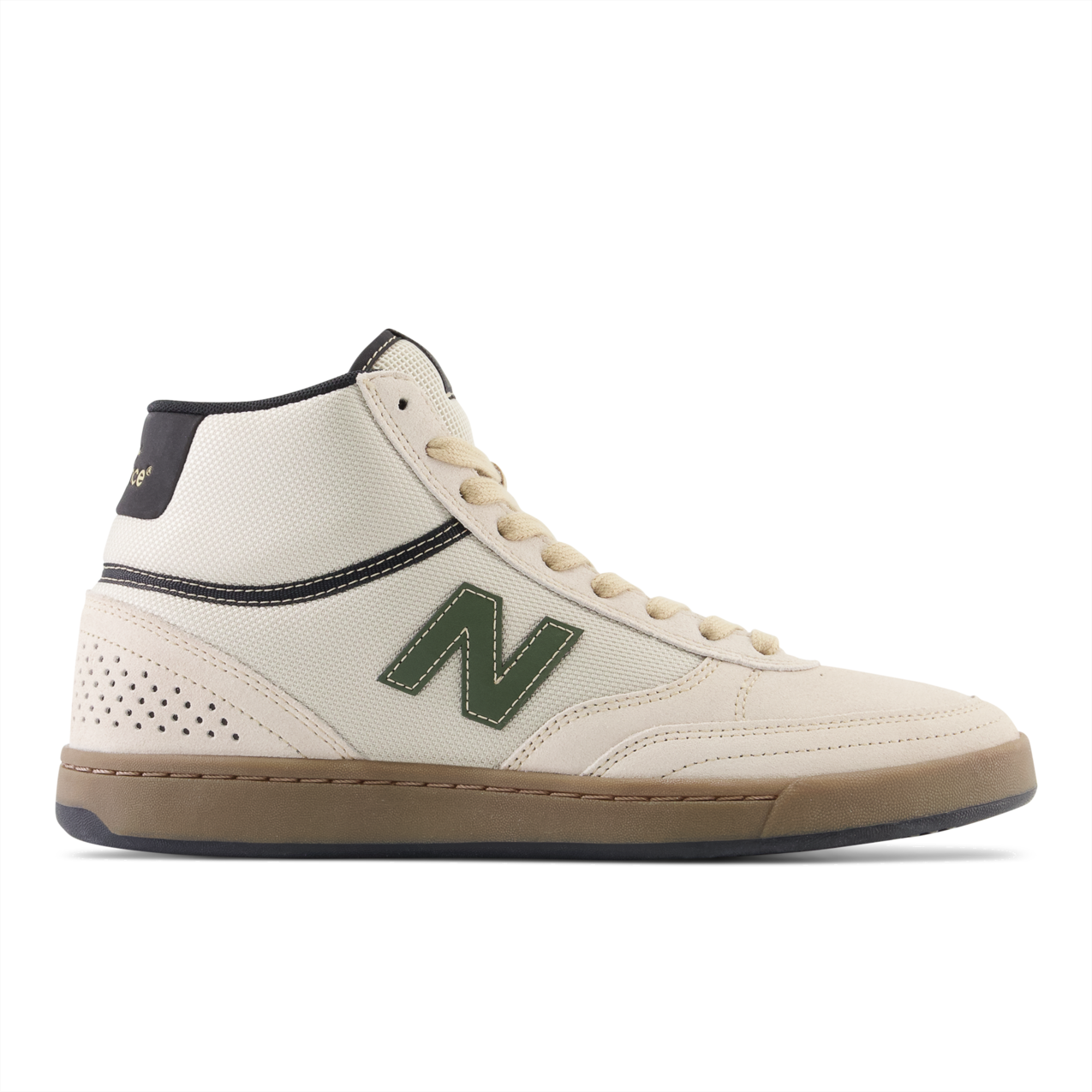 New Balance Numeric Men's 440 High Sea Salt Forest Green Shoes