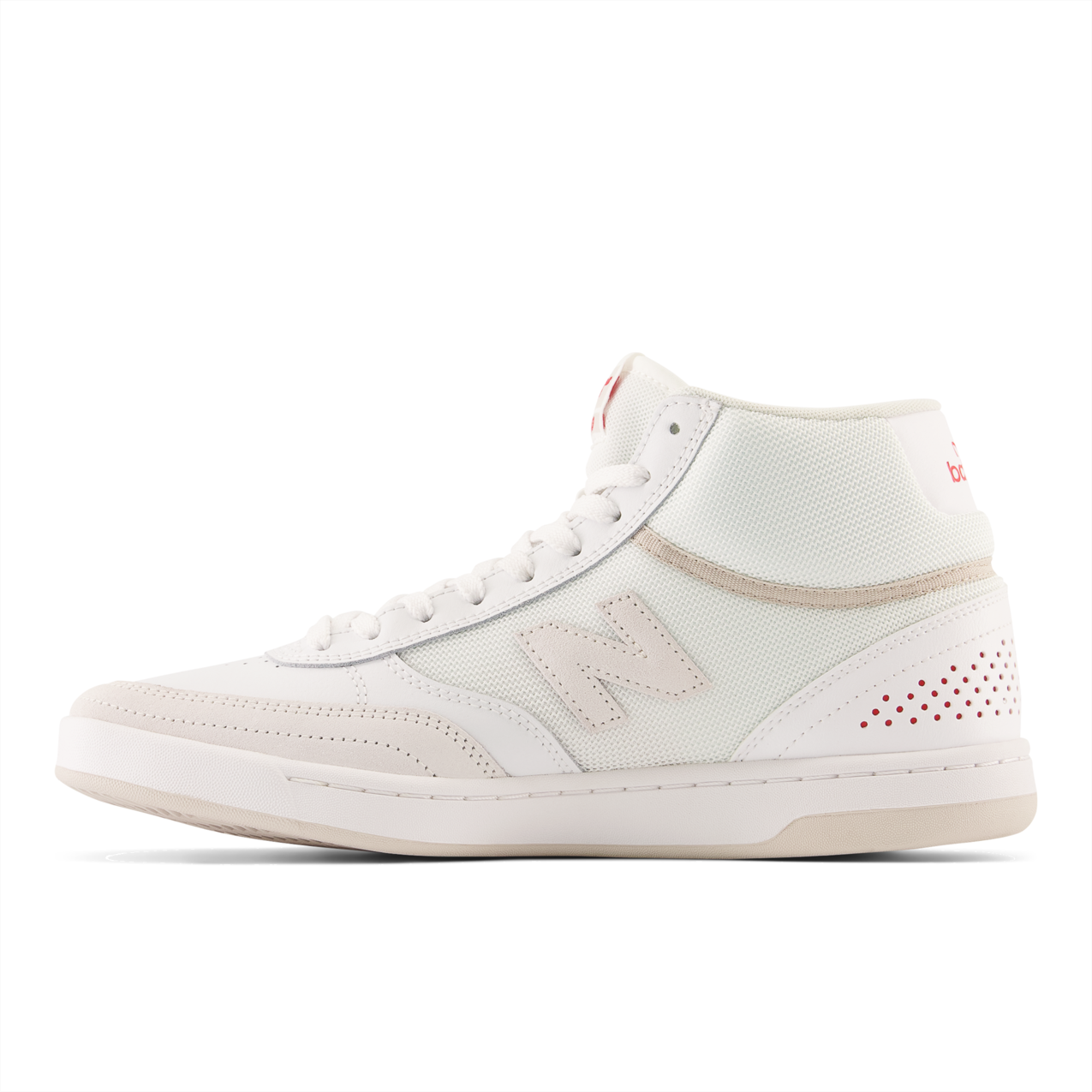 New Balance Numeric Men's 440 High White Red Shoes