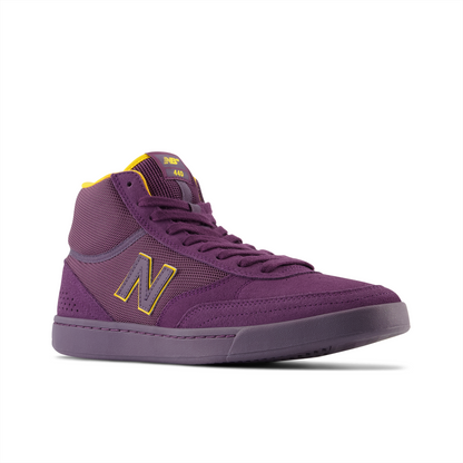 New Balance Numeric Men's 440 High Purple Yellow Shoes