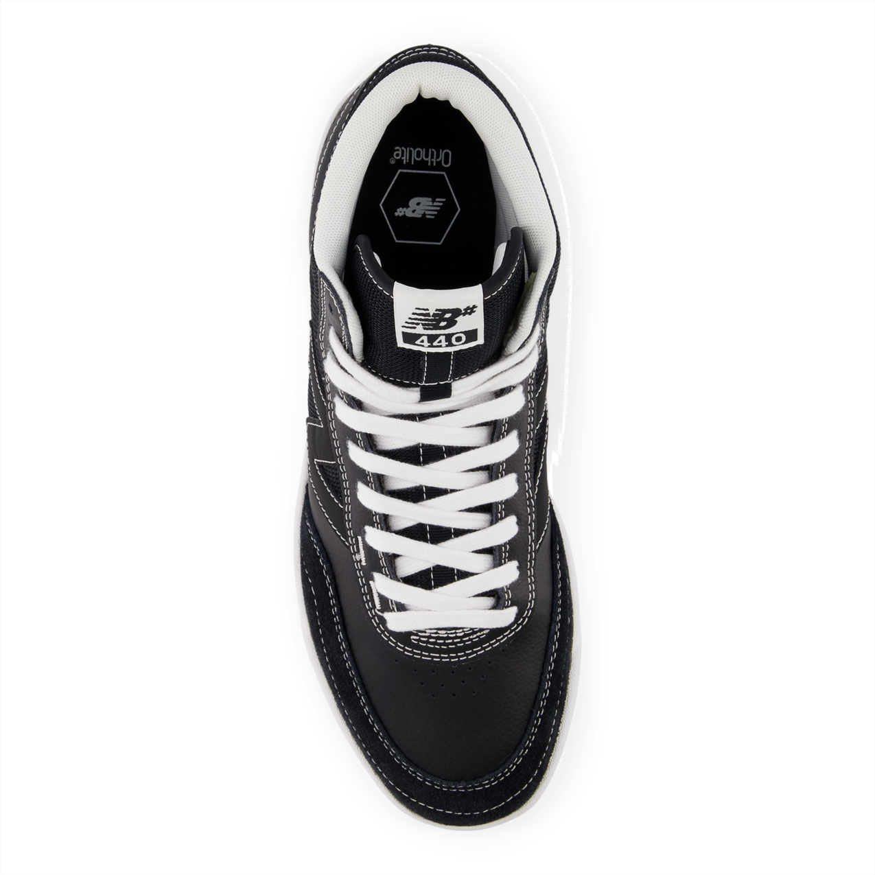 New Balance Numeric Men's 440 High V2 Black White Shoes