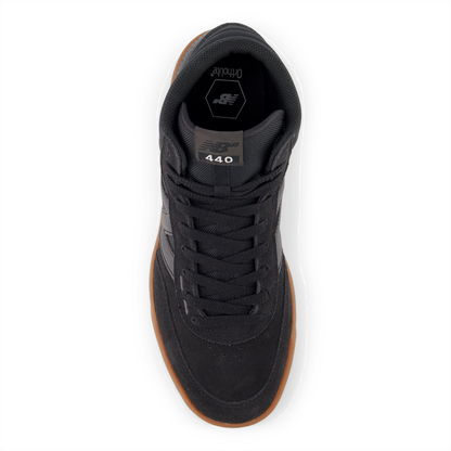 New Balance Numeric Men's 440 High V2 Black Gum Shoes