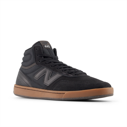 New Balance Numeric Men's 440 High V2 Black Gum Shoes