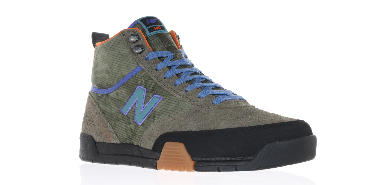 New Balance Numeric Men's 440 Trail Olive Blue Shoes