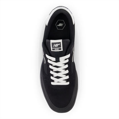 New Balance Numeric Men's 440 Synthetic Black White Shoes