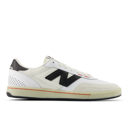New Balance Numeric Men's 440 V2 White Black Shoes