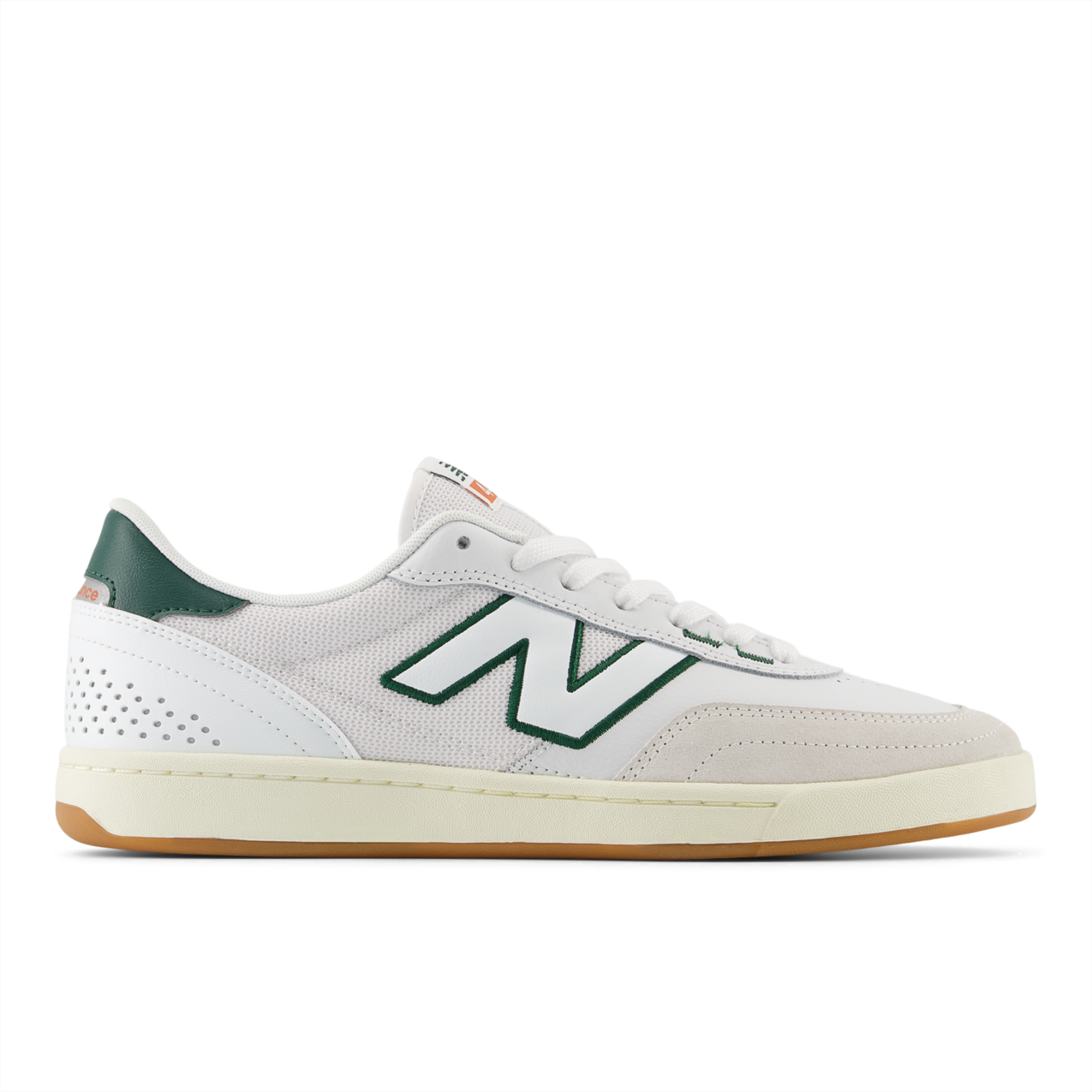 New Balance Numeric Men's 440 V2 White Forest Green Shoes