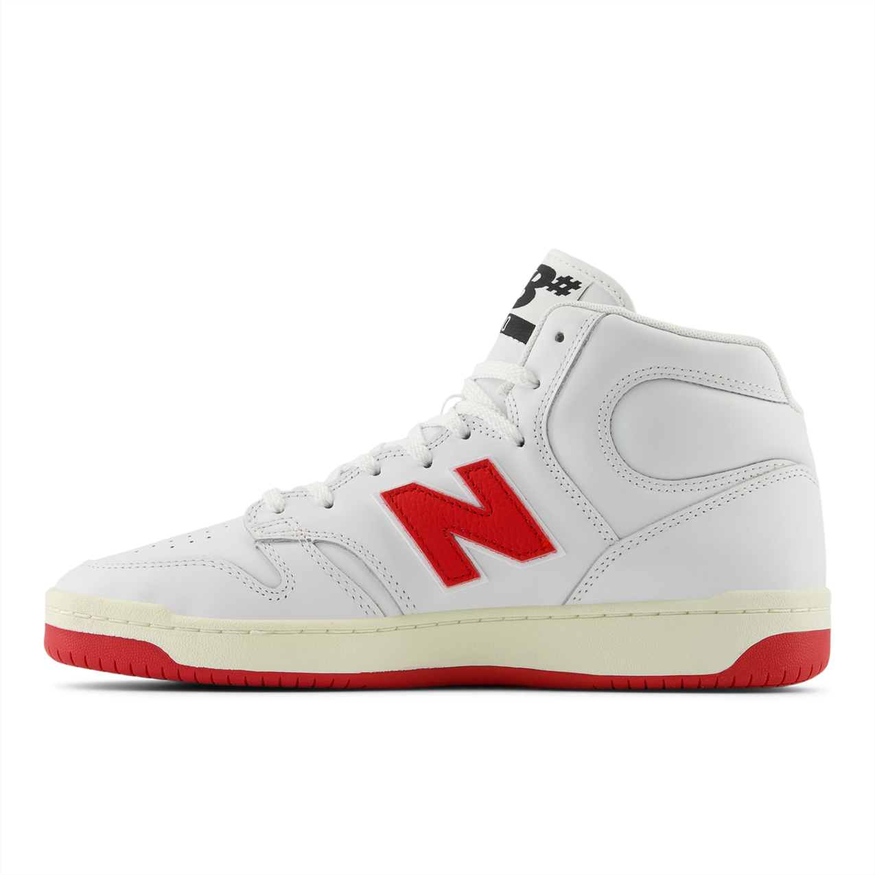 New Balance Numeric Men's 480 High White Red Shoes