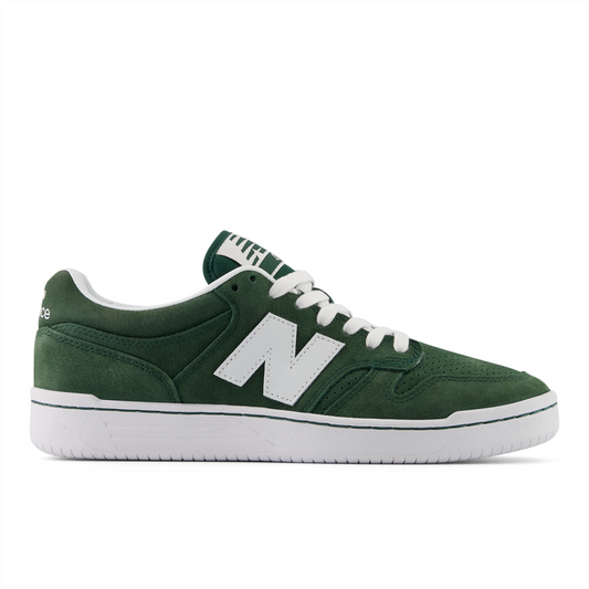 New Balance Numeric Men's 480 Forest Green White Shoes