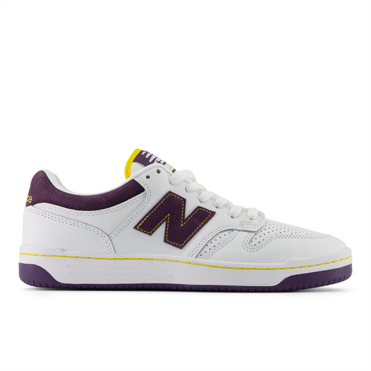 New Balance Numeric Men's 480 White Purple Shoes