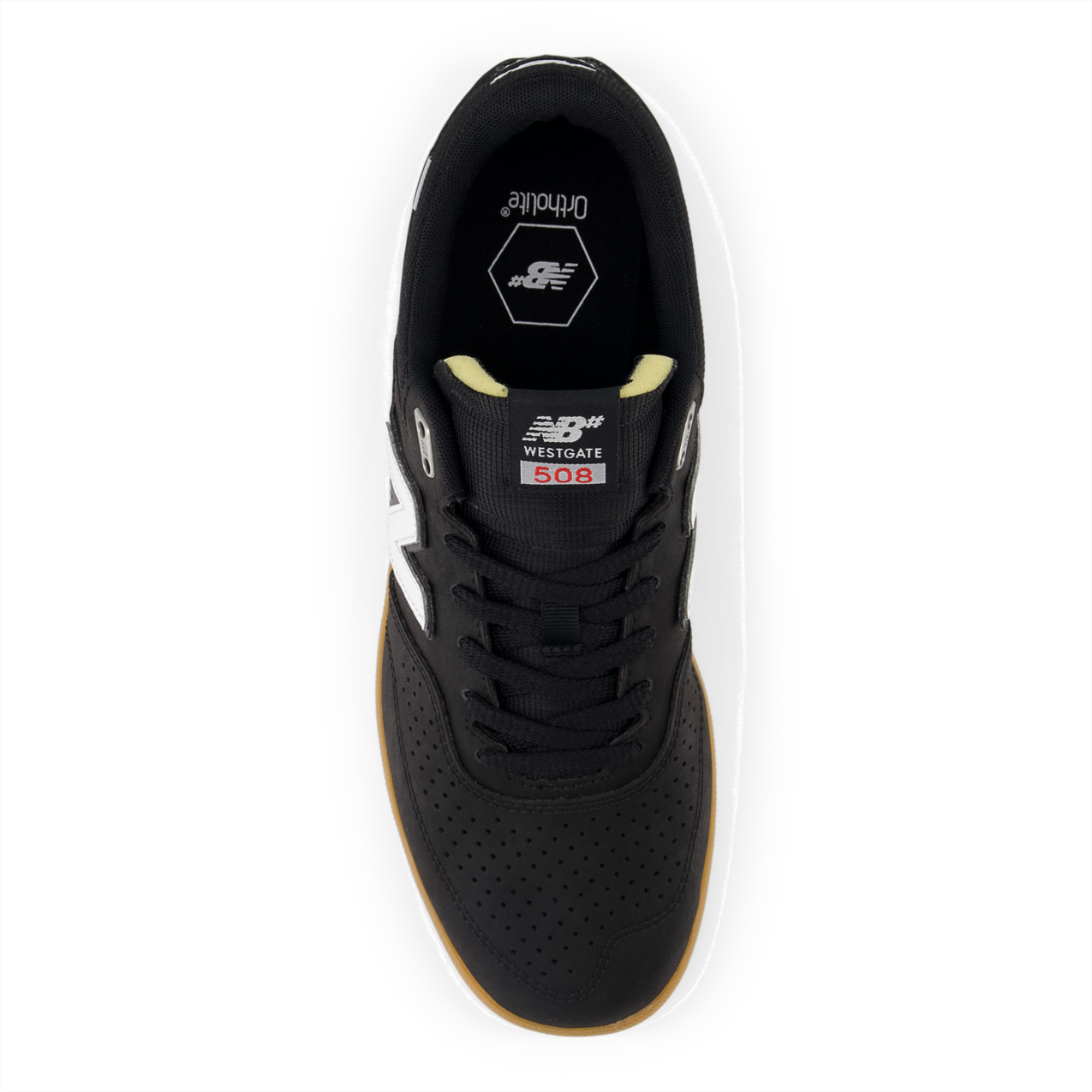 New Balance Numeric Men's Brandon Westgate 508 Black Gum Shoes