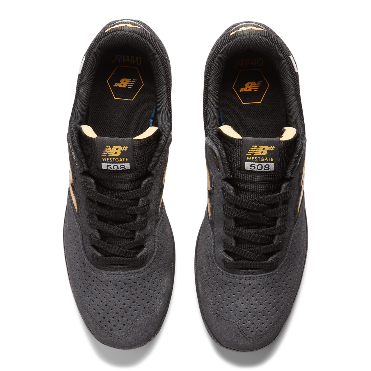 New Balance Numeric Men's Brandon Westgate 508 Phantom Yellow Shoes