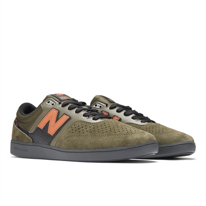 New Balance Numeric Men's Brandon Westgate 508 Olive Burnt Orange Shoes