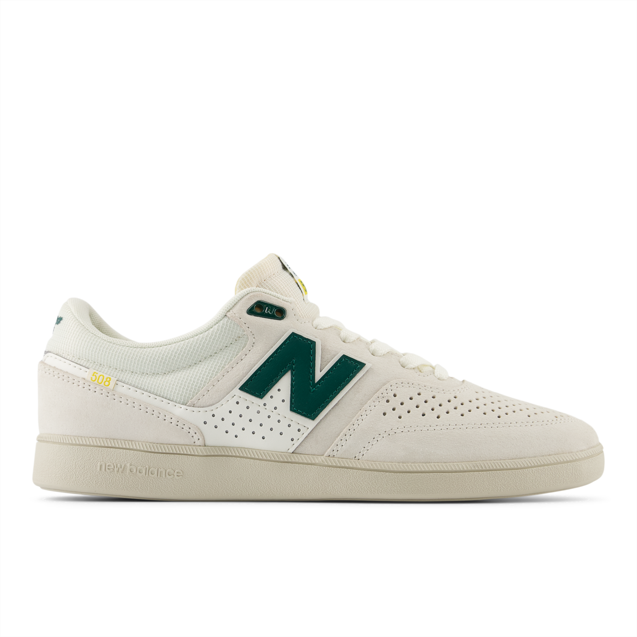 New Balance Numeric Men's Brandon Westgate 508 Sea Salt Forest Green Shoes