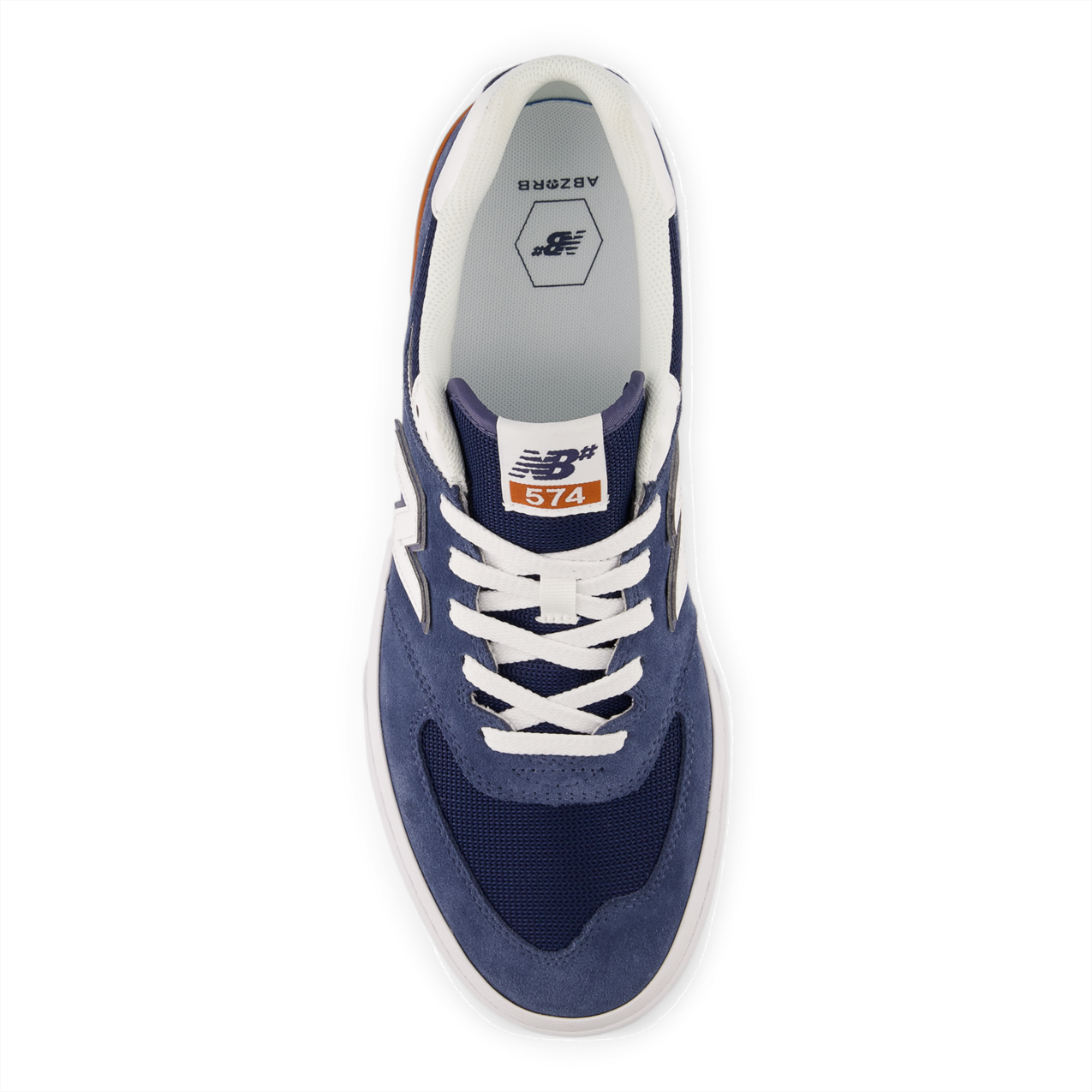 New Balance Numeric Men's 574 Vulc Vintage Indigo White Shoes