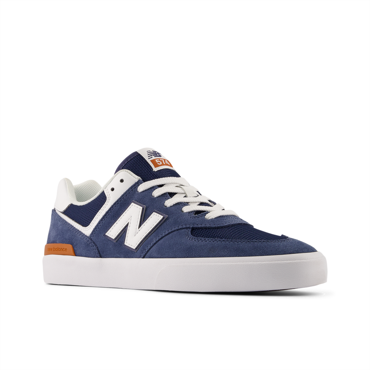 New Balance Numeric Men's 574 Vulc Vintage Indigo White Shoes