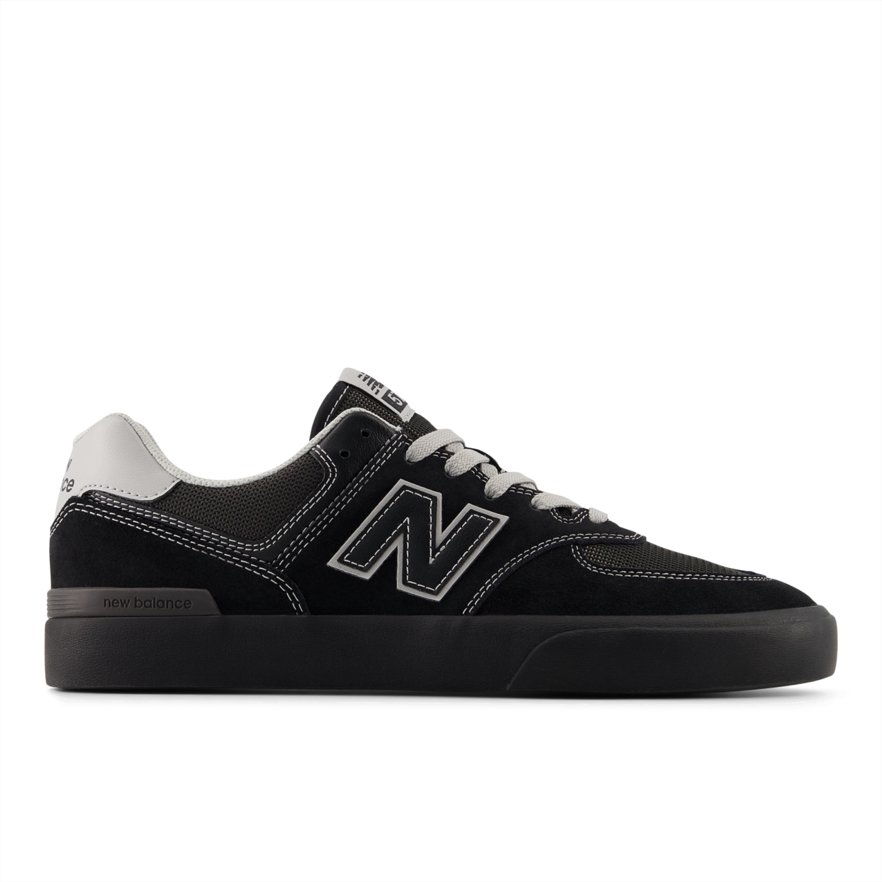 New Balance Numeric Men's 574 Vulc Black Grey Shoes