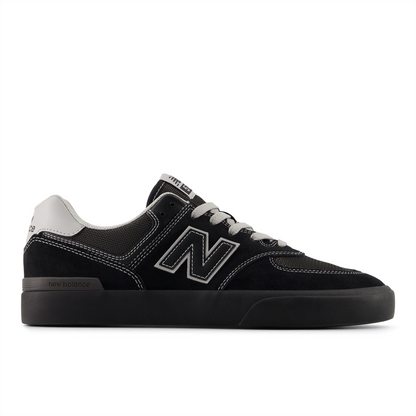 New Balance Numeric Men's 574 Vulc Black Grey Shoes