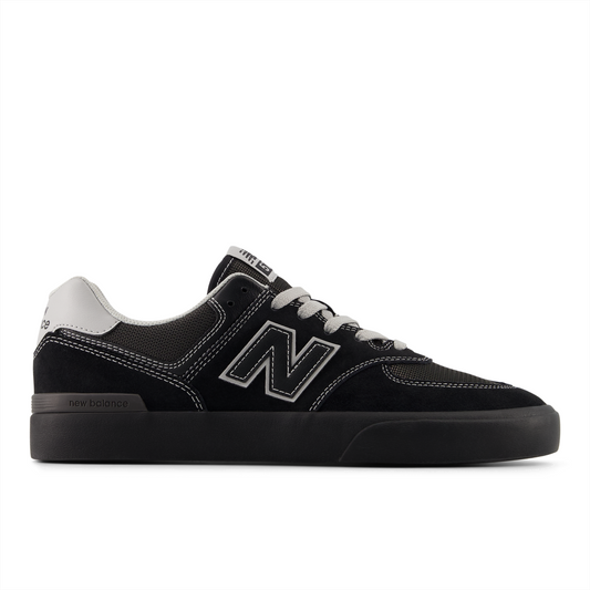 New Balance Numeric Men's 574 Vulc Black Grey Shoes
