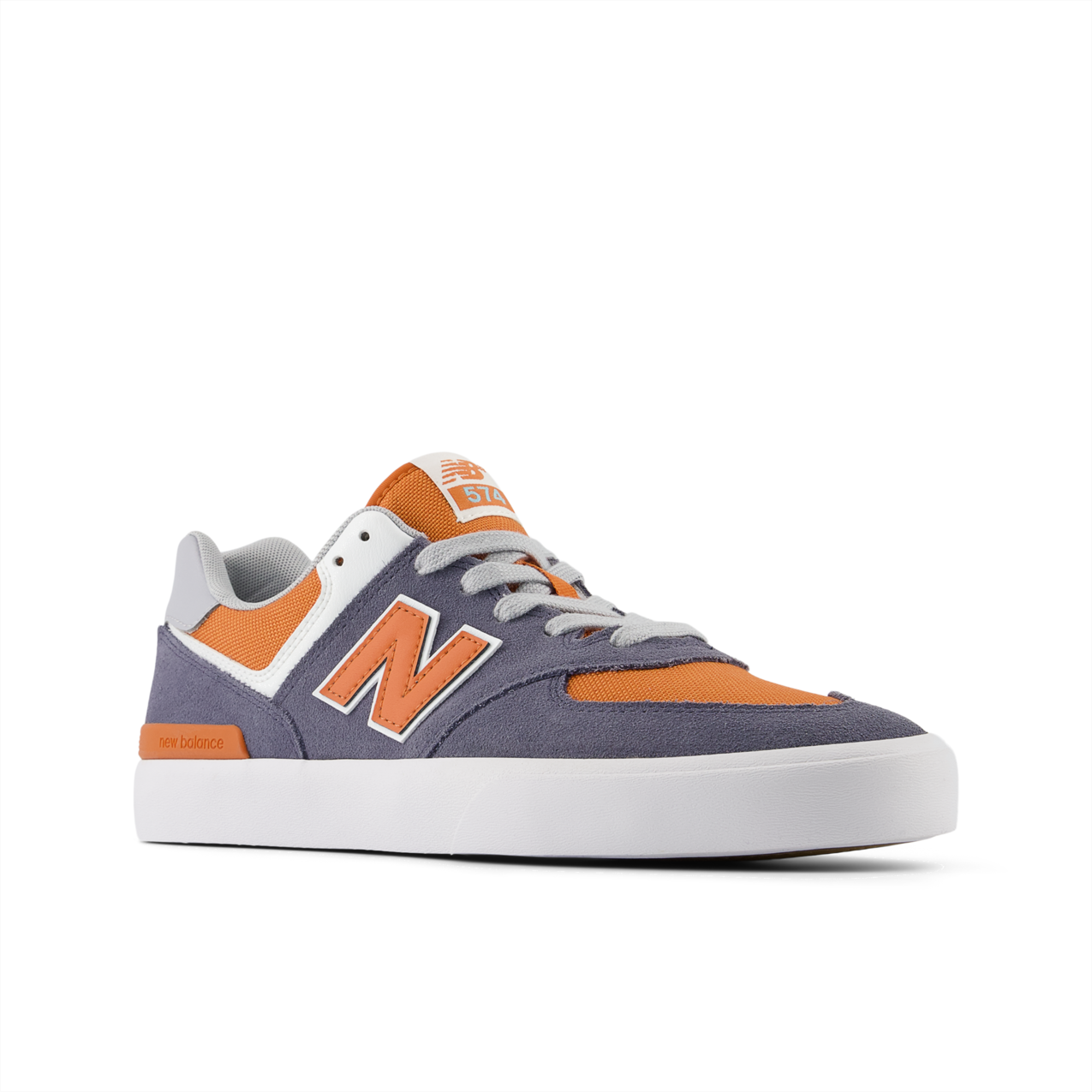 New Balance Numeric Men's 574 Vulc Dark Arctic Grey Infield Clay Shoes