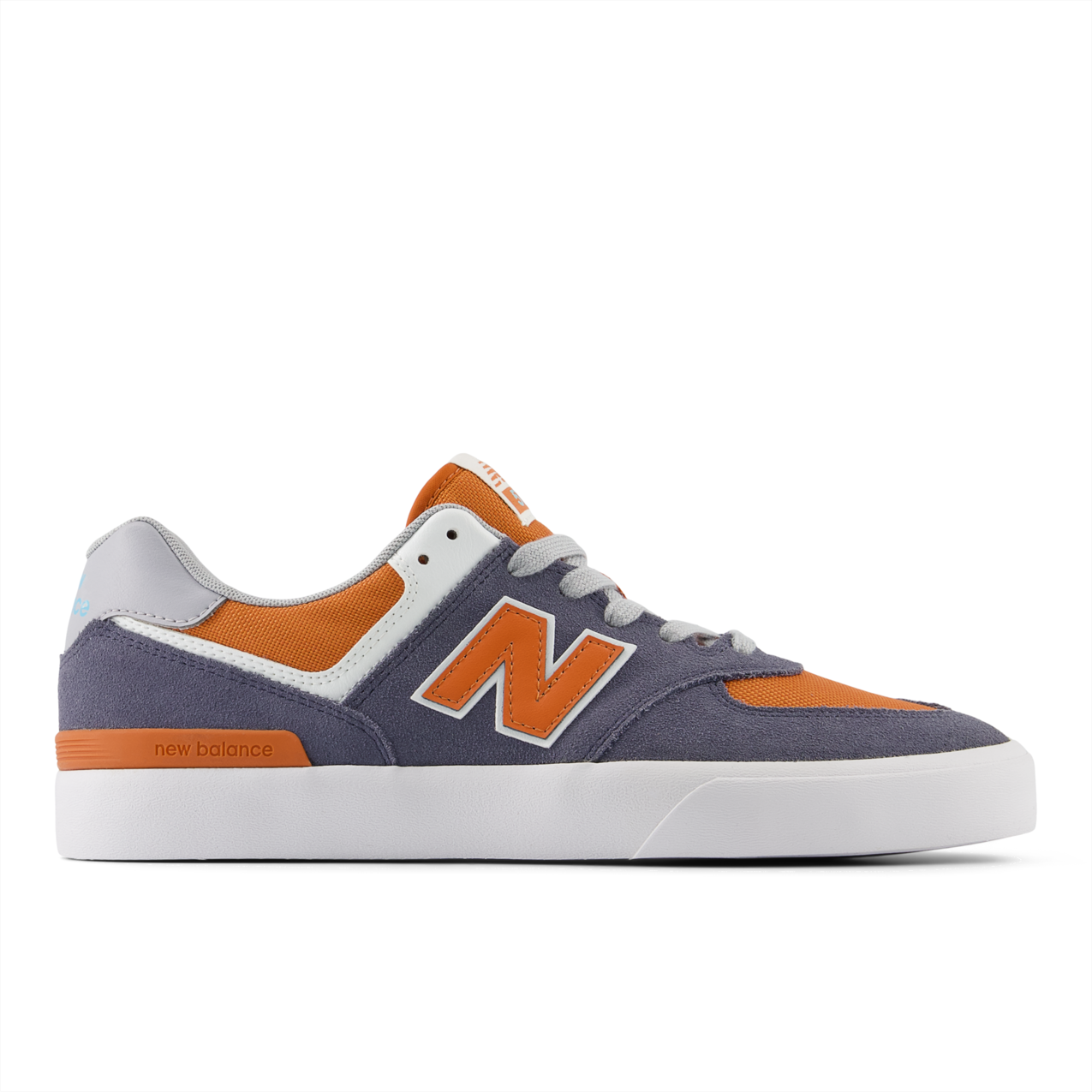 New Balance Numeric Men's 574 Vulc Dark Arctic Grey Infield Clay Shoes