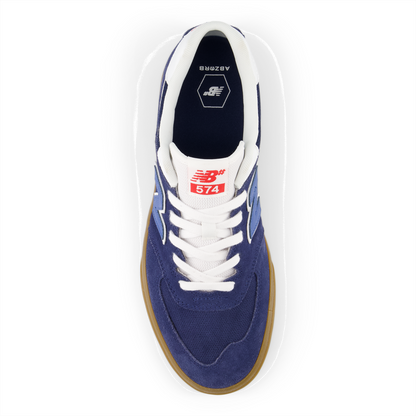 New Balance Numeric Men's 574 Vulc Nb Navy White Shoes