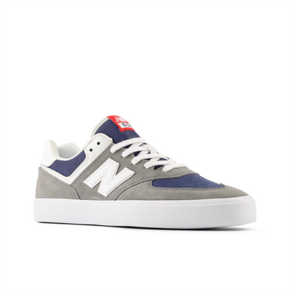 New Balance Numeric Men's 574 Vulc Grey White Shoes