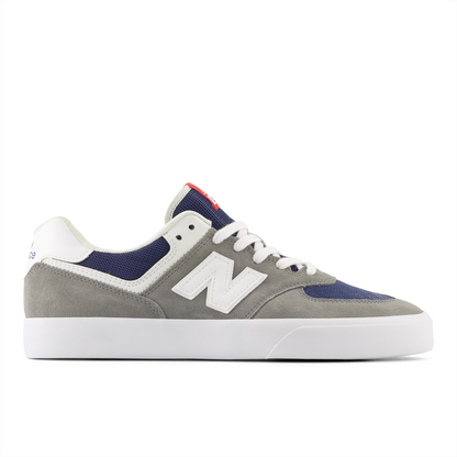 New Balance Numeric Men's 574 Vulc Grey White Shoes