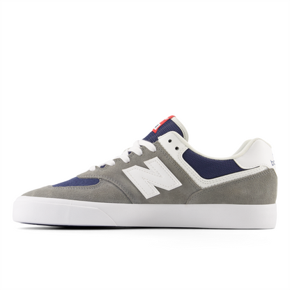 New Balance Numeric Men's 574 Vulc Grey White Shoes