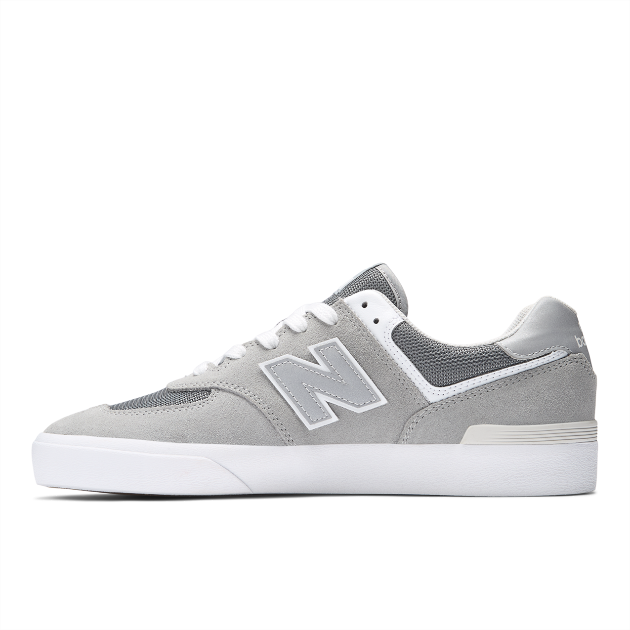 New Balance Numeric Men's 574 Vulc Grey White Shoes