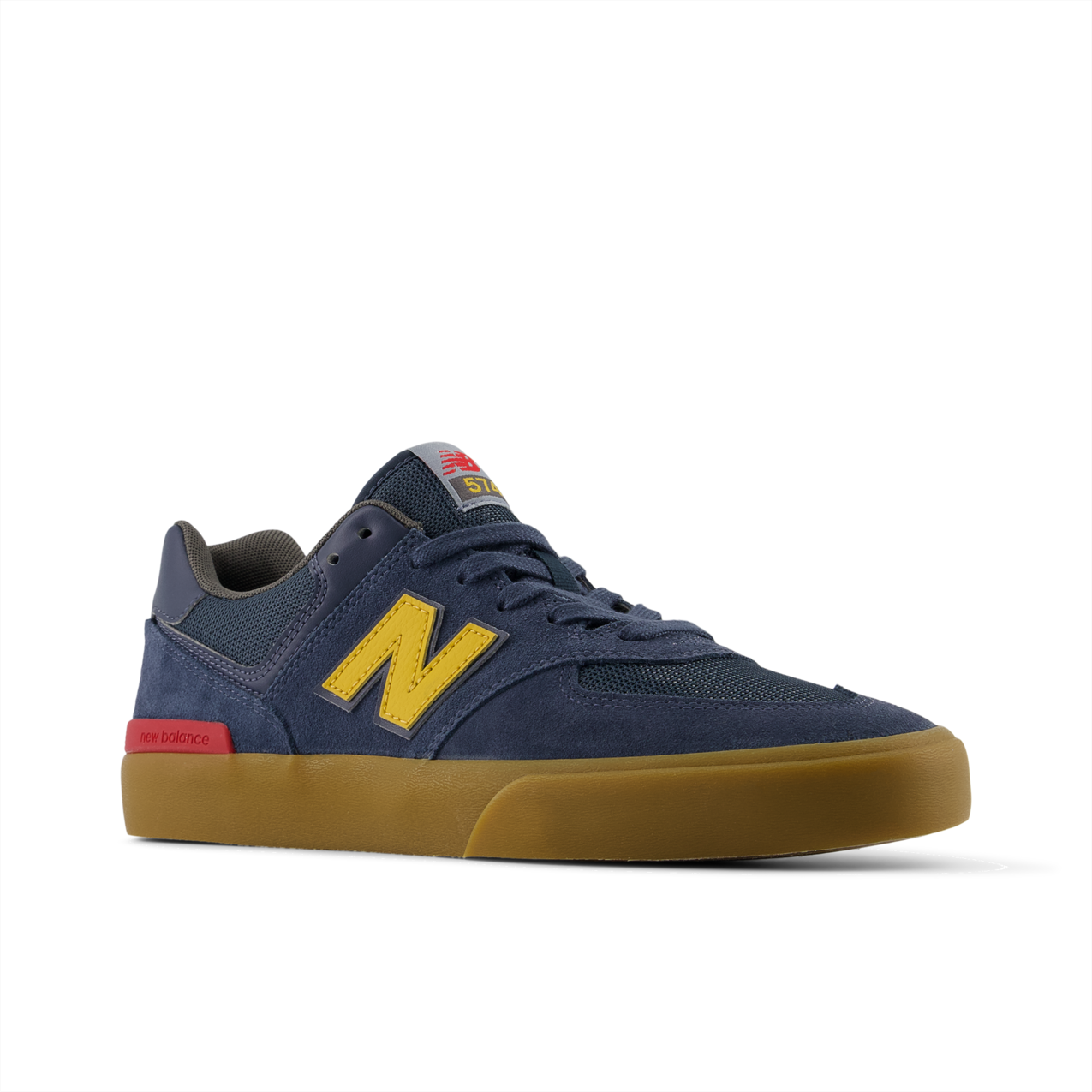 New Balance Numeric Men's 574 Vulc Petrol Gum Shoes