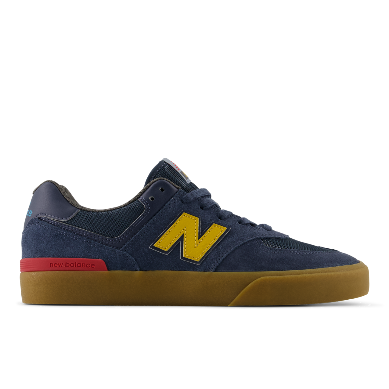 New Balance Numeric Men's 574 Vulc Petrol Gum Shoes