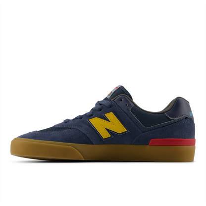 New Balance Numeric Men's 574 Vulc Petrol Gum Shoes