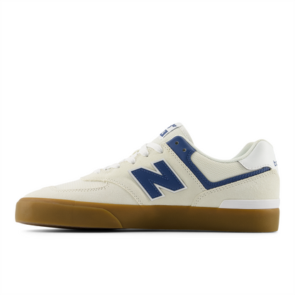 New Balance Numeric Men's 574 Vulc Sea Salt Dark Shoreline Blue Shoes