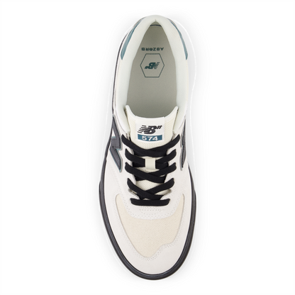 New Balance Numeric Men s 574 Vulc Sea Salt Black Shoes Freestyleshop