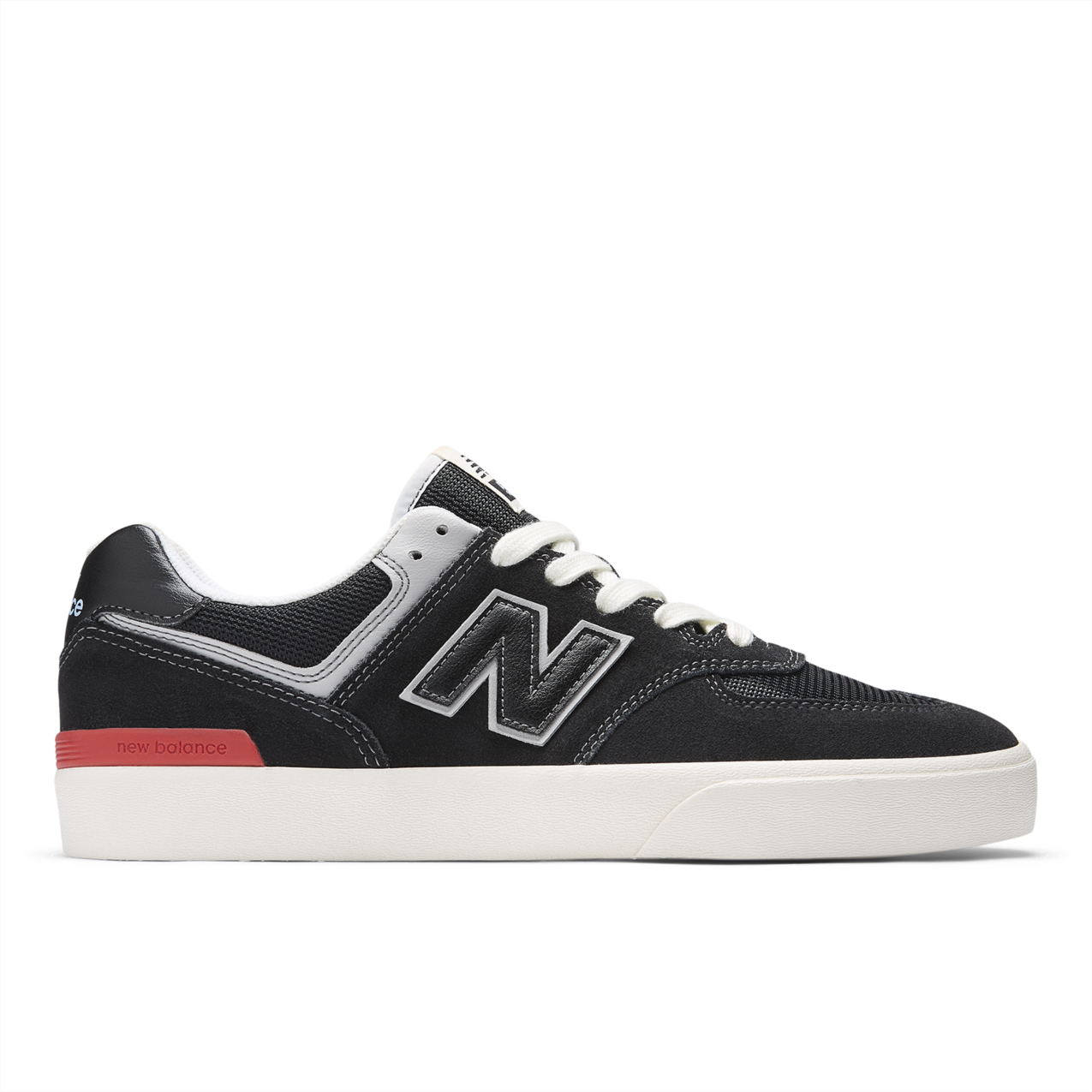 New Balance Numeric Men's 574 Vulc Black White Shoes