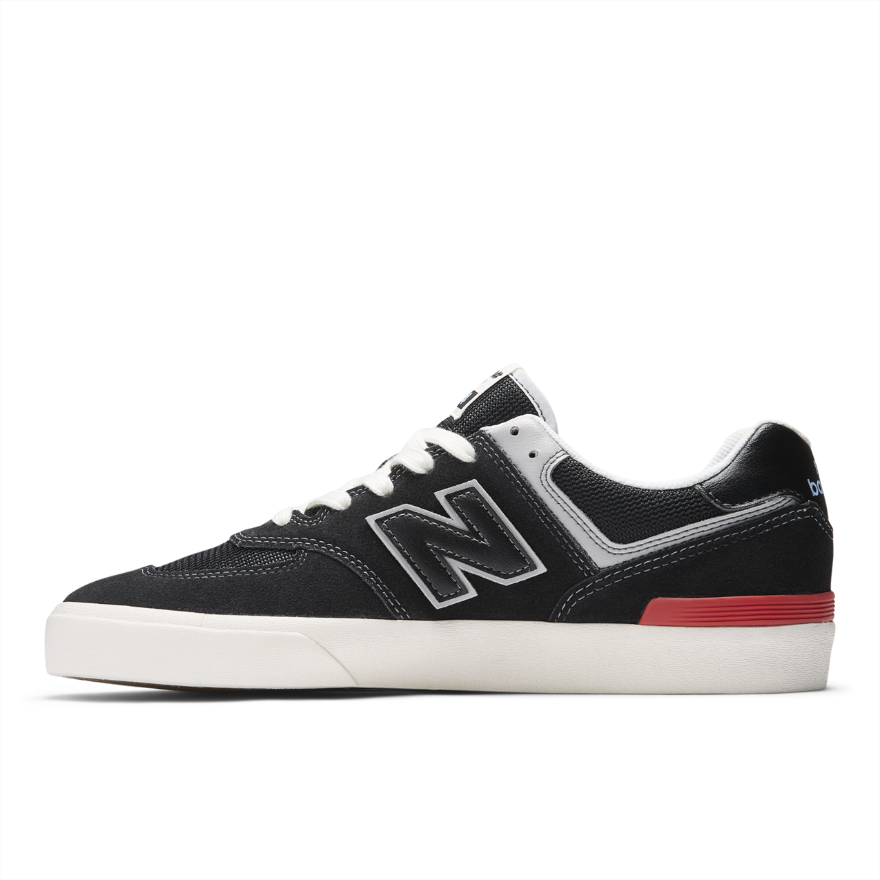 New Balance Numeric Men's 574 Vulc Black White Shoes