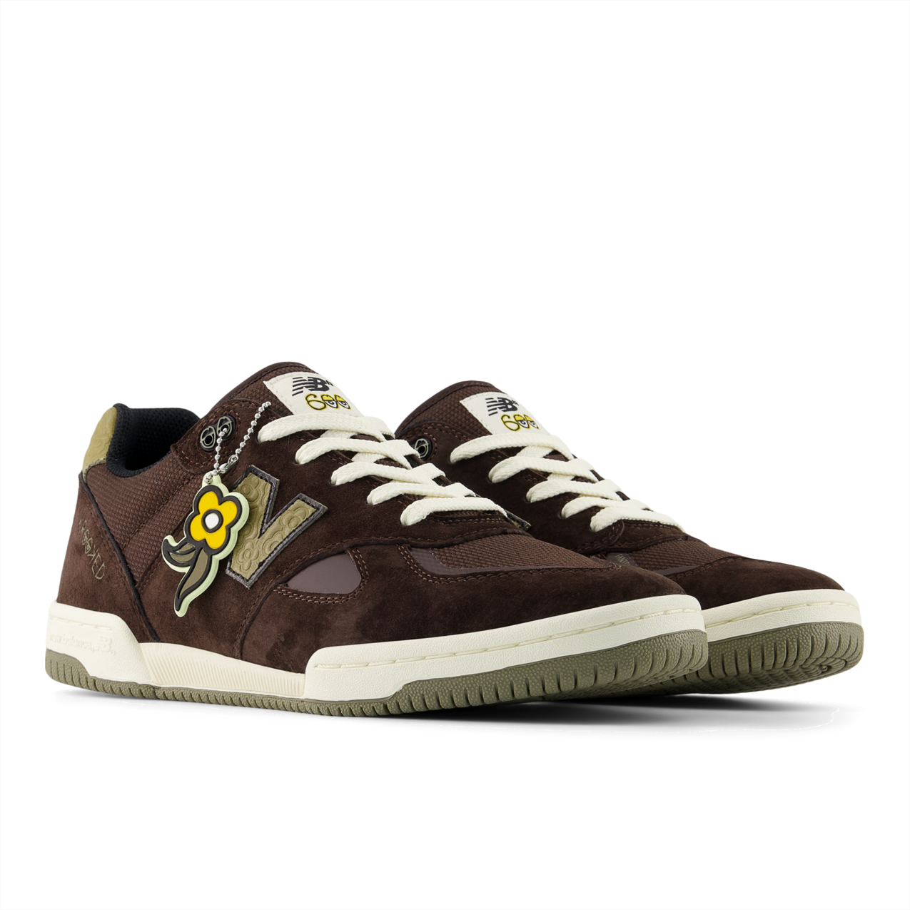 New Balance Numeric Men's Tom Knox 600 Chocolate Olive Shoes