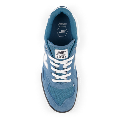 New Balance Numeric Men's Tom Knox 600 Elemental Blue White Shoes