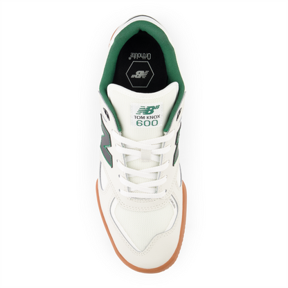 New Balance Numeric Men's Tom Knox 600 White Green Shoes