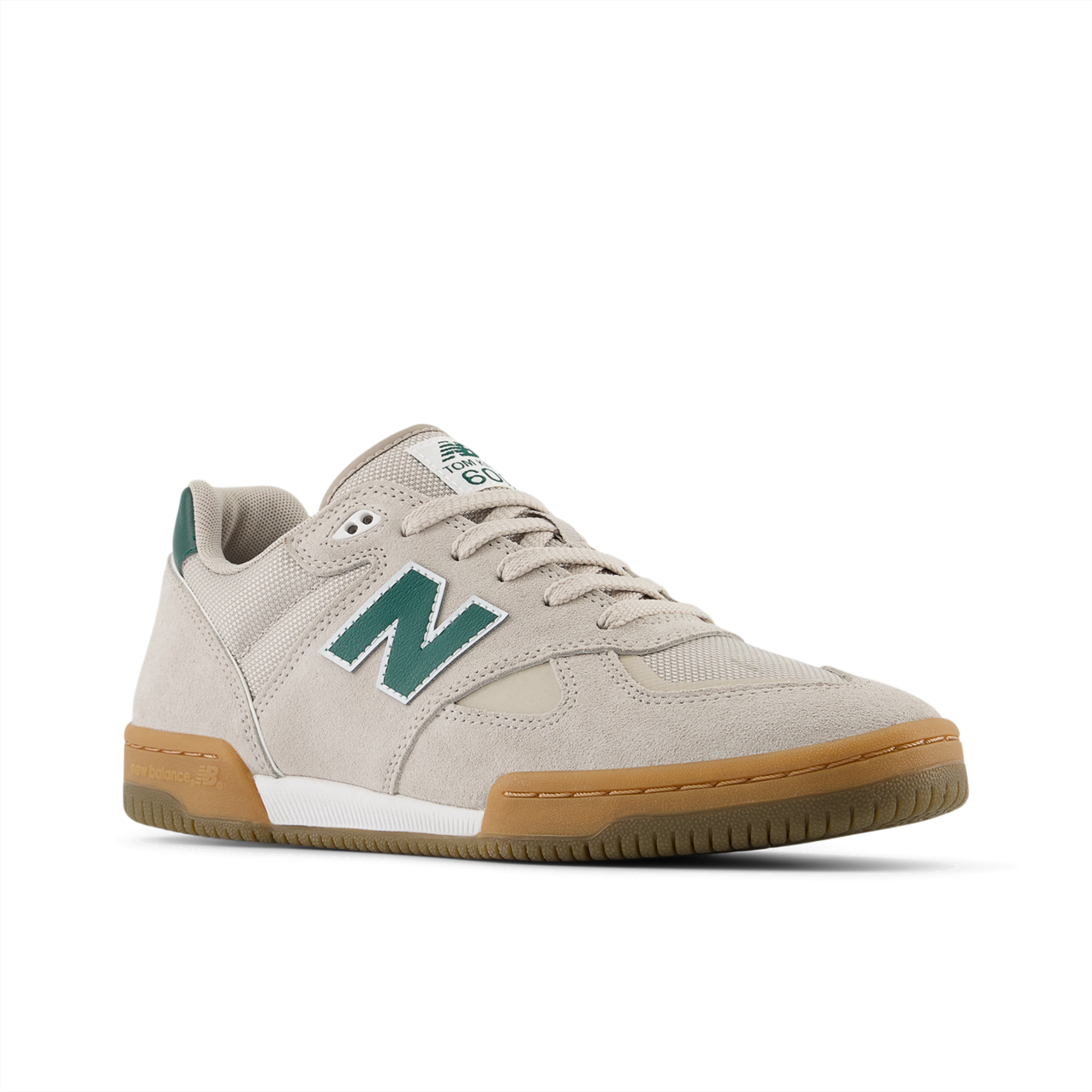 New Balance Numeric Men's Tom Knox 600 Timber Wolf Forest Green Shoes