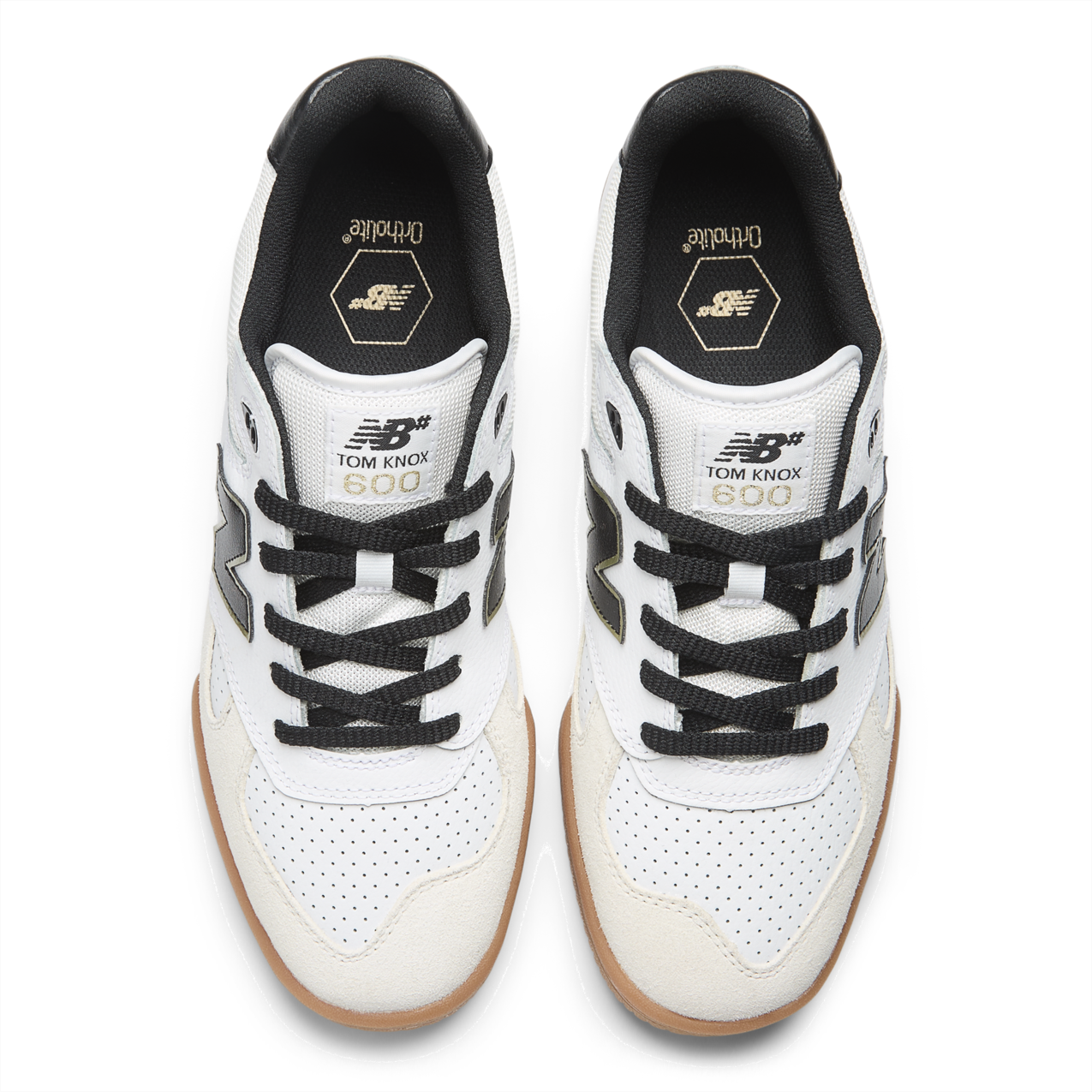 New Balance Numeric Men's Tom Knox 600 White Black Shoes