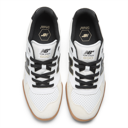 New Balance Numeric Men's Tom Knox 600 White Black Shoes