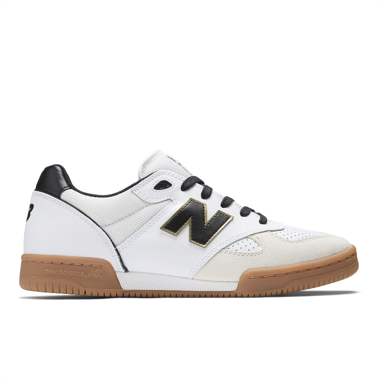 New Balance Numeric Men's Tom Knox 600 White Black Shoes
