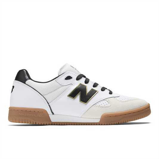 New Balance Numeric Men's Tom Knox 600 White Black Shoes