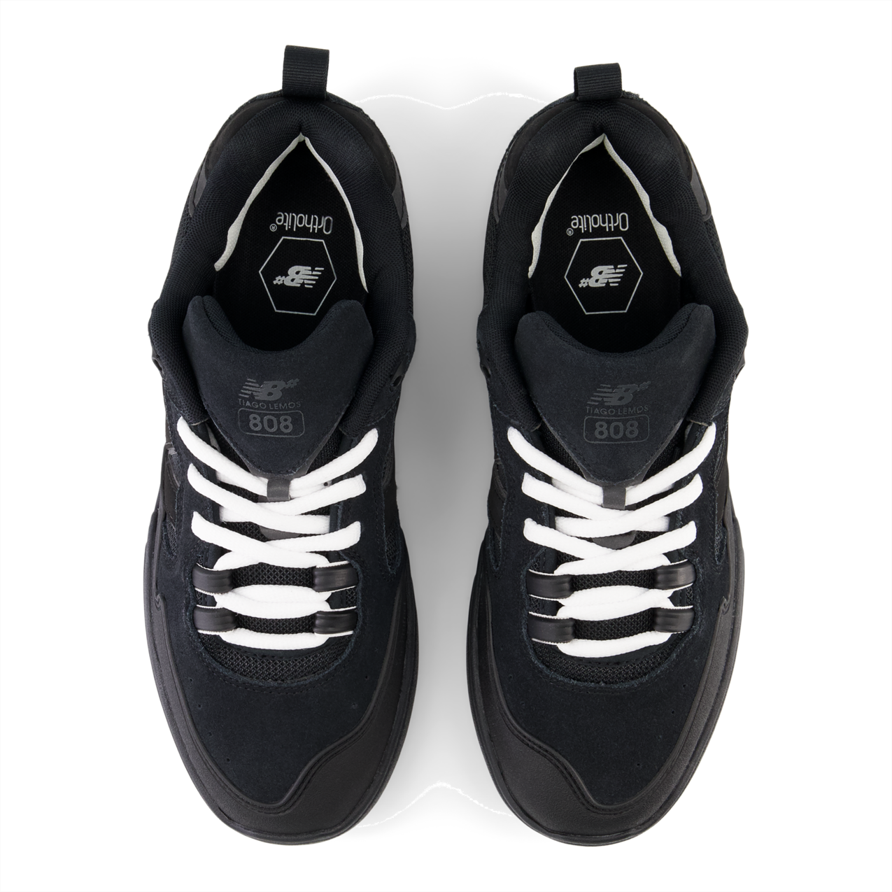 New Balance Numeric Men's Tiago Lemos 808 Black Black Shoes