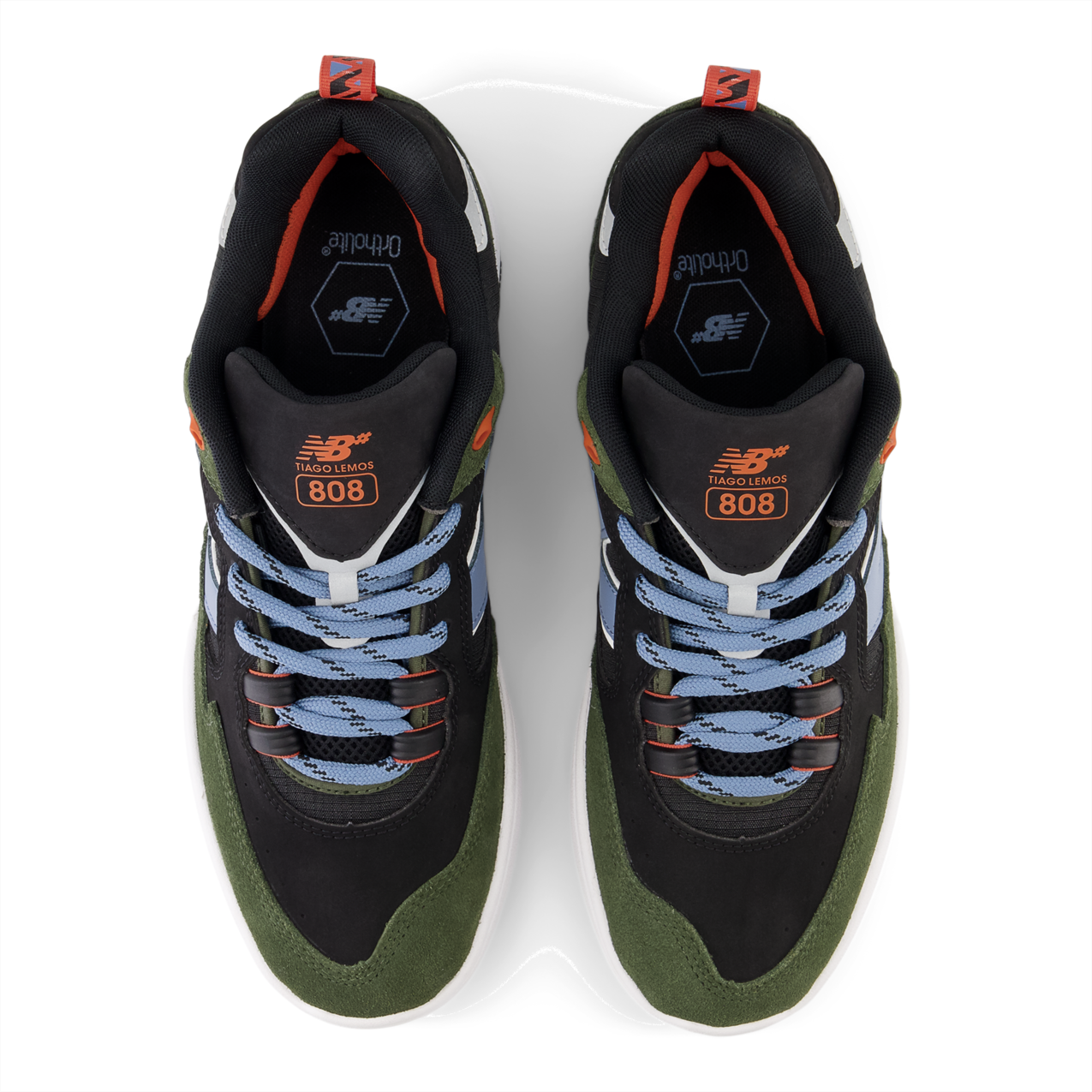 New Balance Numeric Men's Tiago Lemos 808 Forest Green Black Shoes