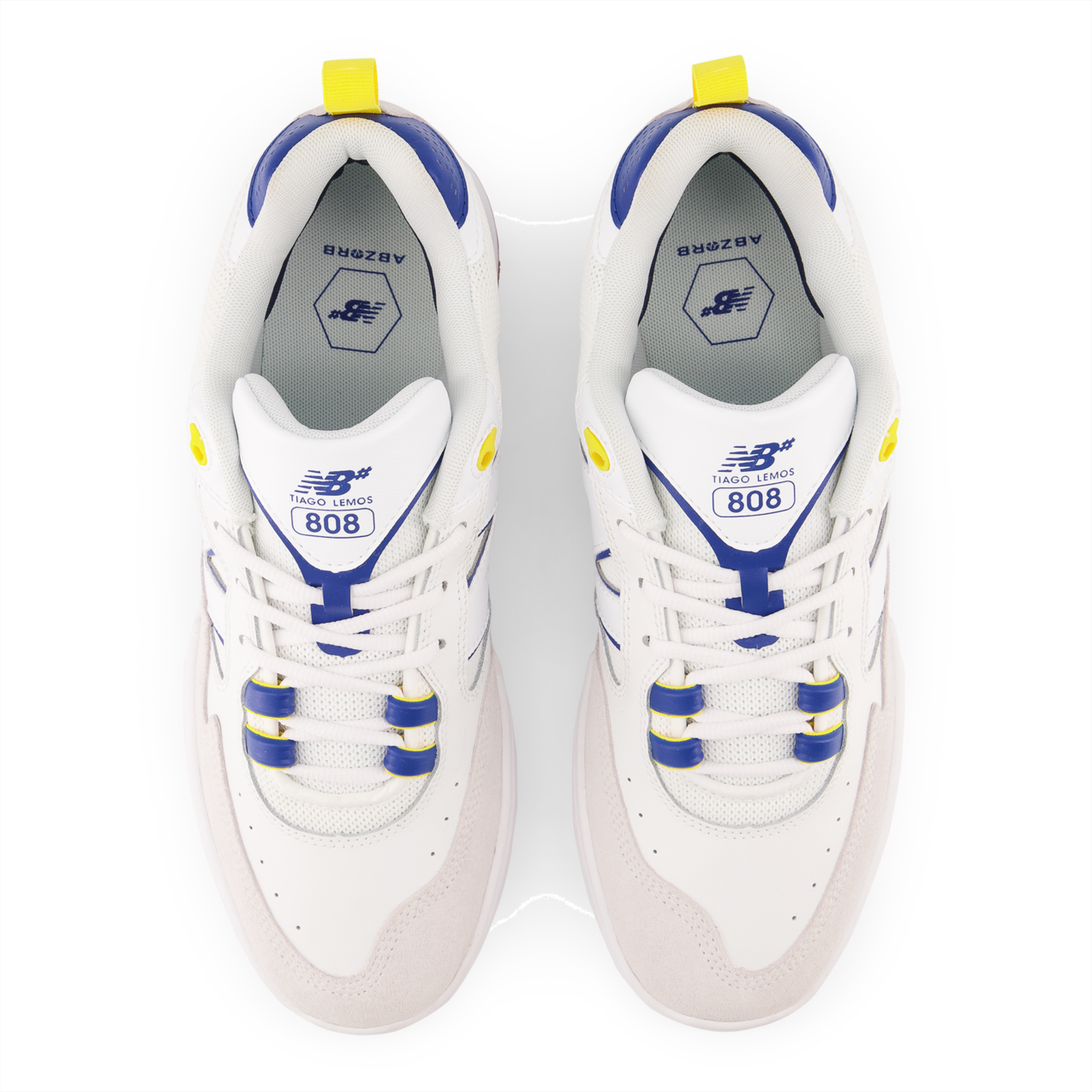 New Balance Numeric Men's Tiago Lemos 808 White Blue Shoes