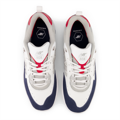 New Balance Numeric Men's Tiago Lemos 808 White Navy Shoes